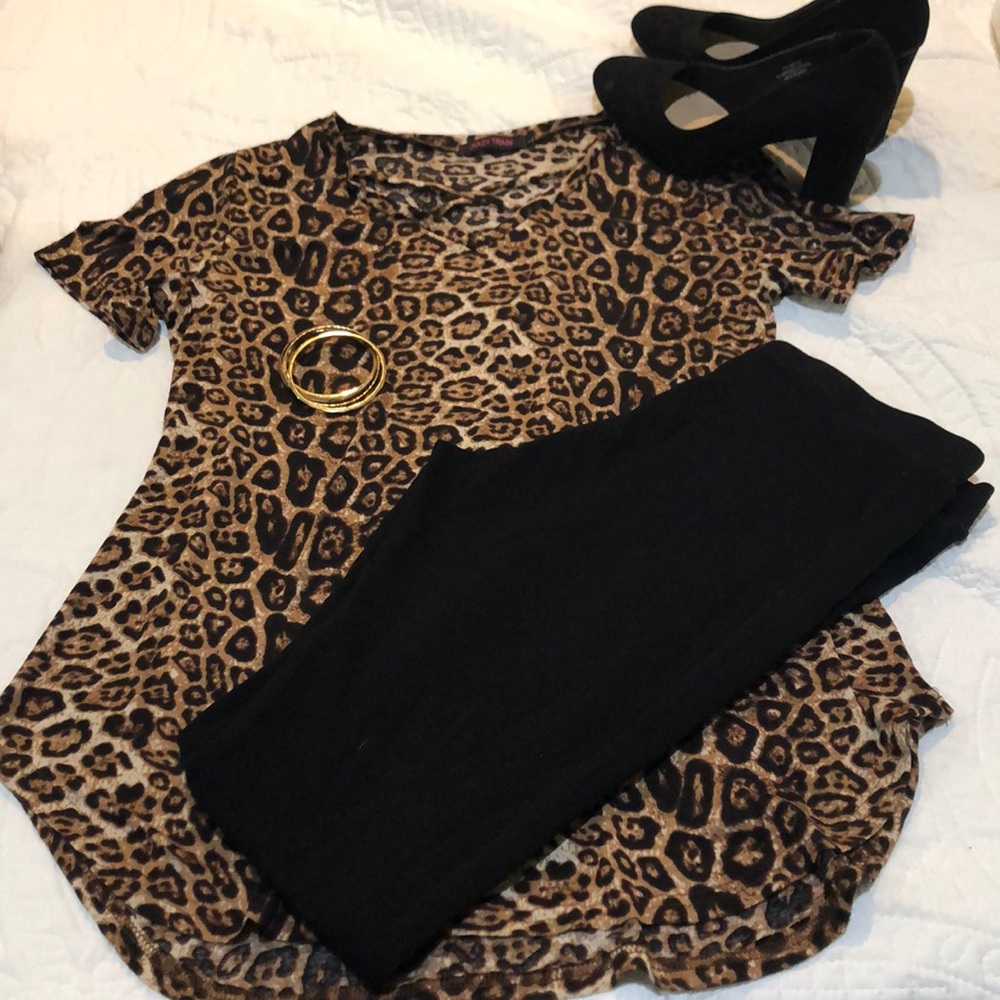 Sexy leopard top
